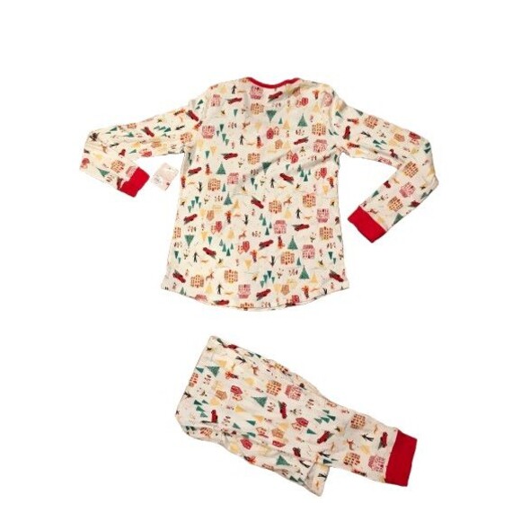 LC Lauren Conrad Large Christmas Holiday 2-Piece Sleep Set Pajamas New w/ Tag - Picture 2 of 2